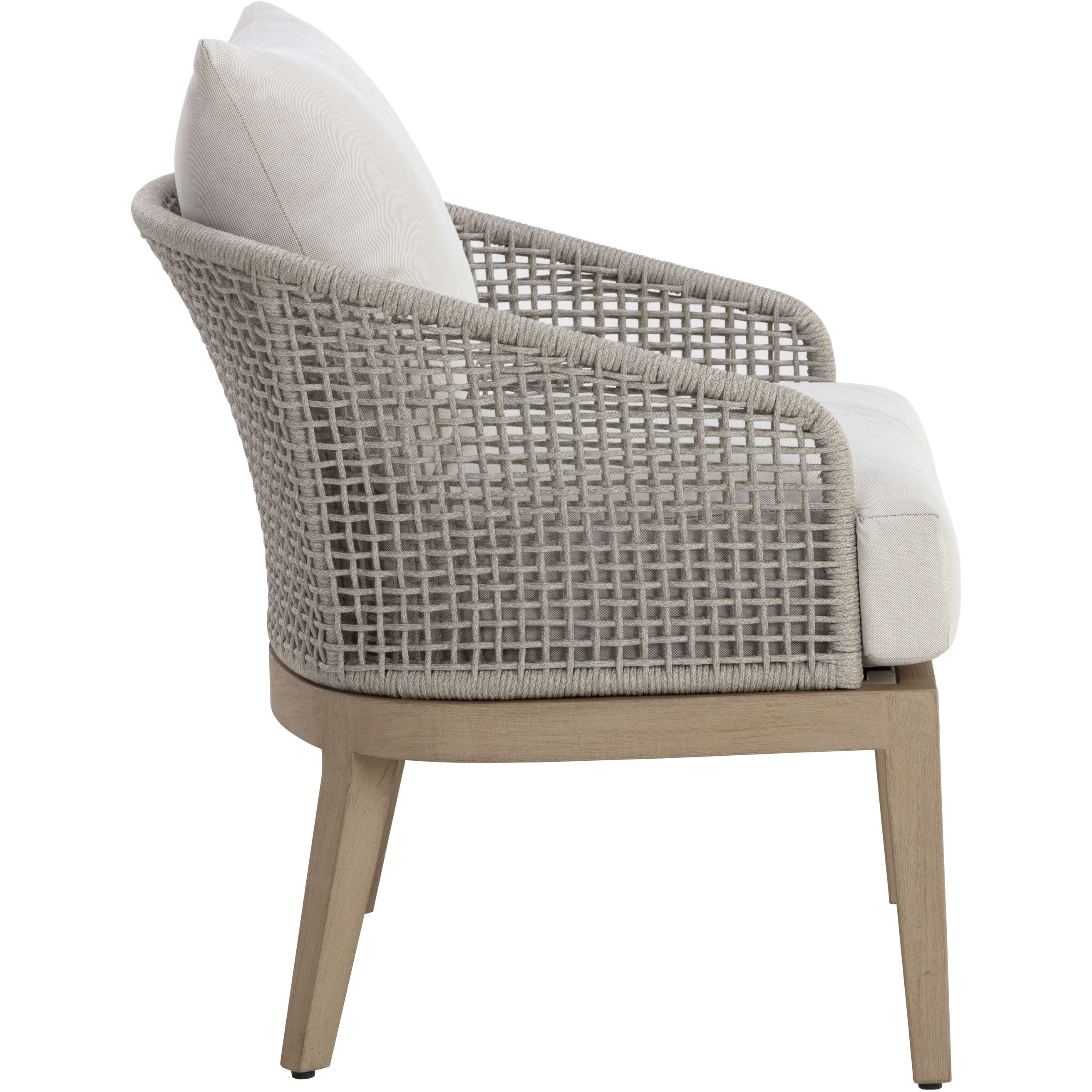 Capri Drift Brown / Palazzo Cream Outdoor Lounge Chair